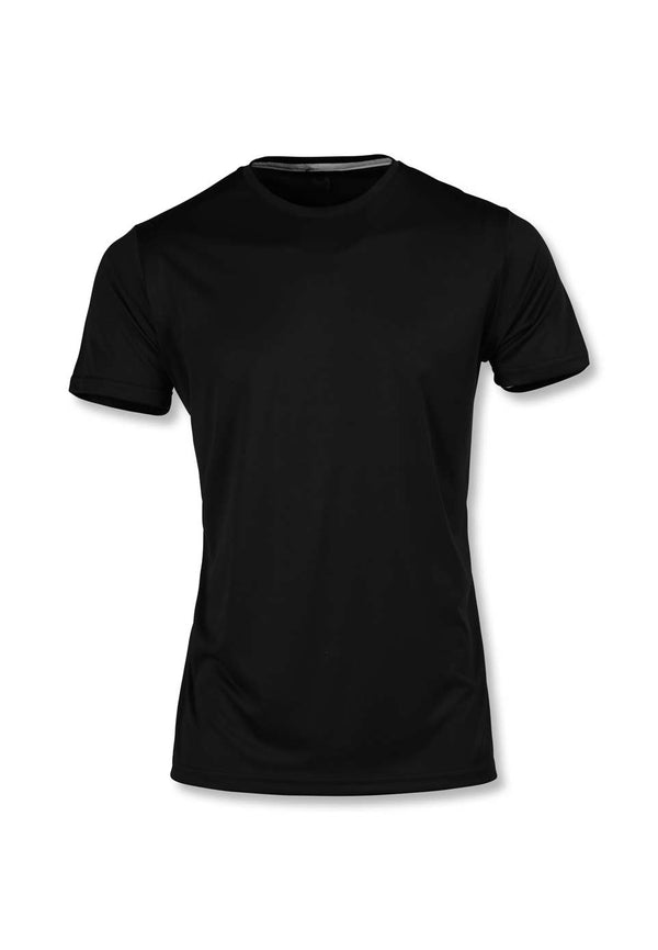 INTERLOCK T-SHIRT (BLACK)