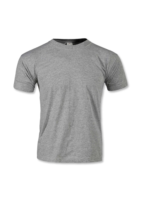 PERFORMANCE T-SHIRT COTTON HALF-SLEEVE (GREY)