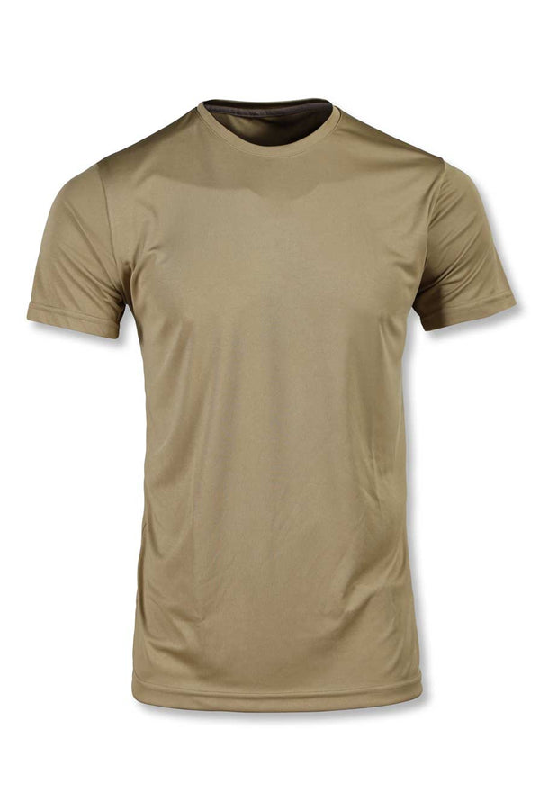 INTERLOCK T-SHIRT (BEIGE)