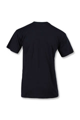 HALF-SLEEVE COTTON T-SHIRT(NAVY-BLUE)