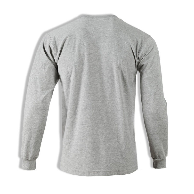 CLOUDY LONG-SLEEVE  WITH CUFFS (GREY)