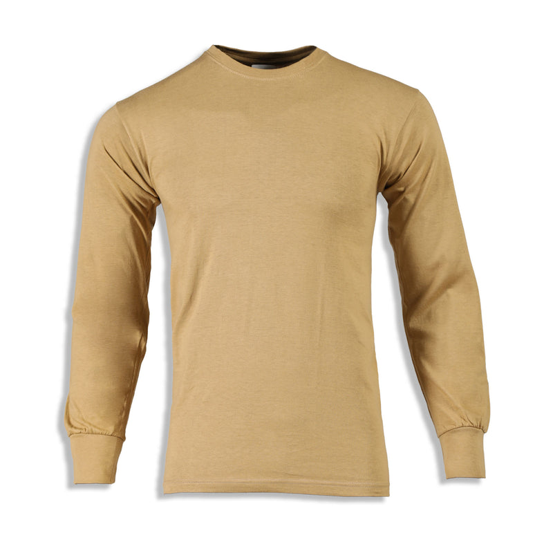 DESERT SAND DRAPE LONG SLEEVE WITH CUFFS (BEIGE)