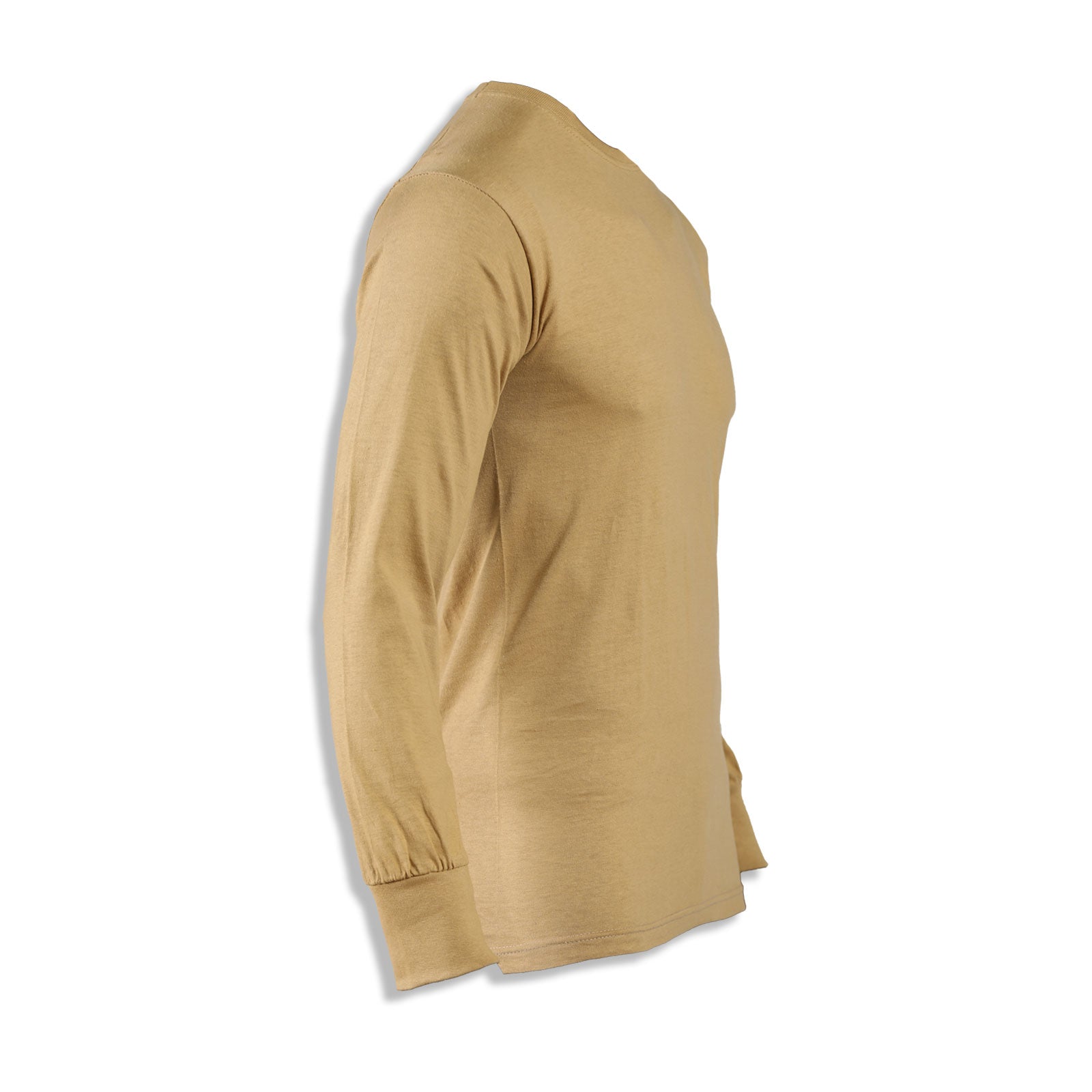 DESERT SAND DRAPE LONG SLEEVE WITH CUFFS (BEIGE)