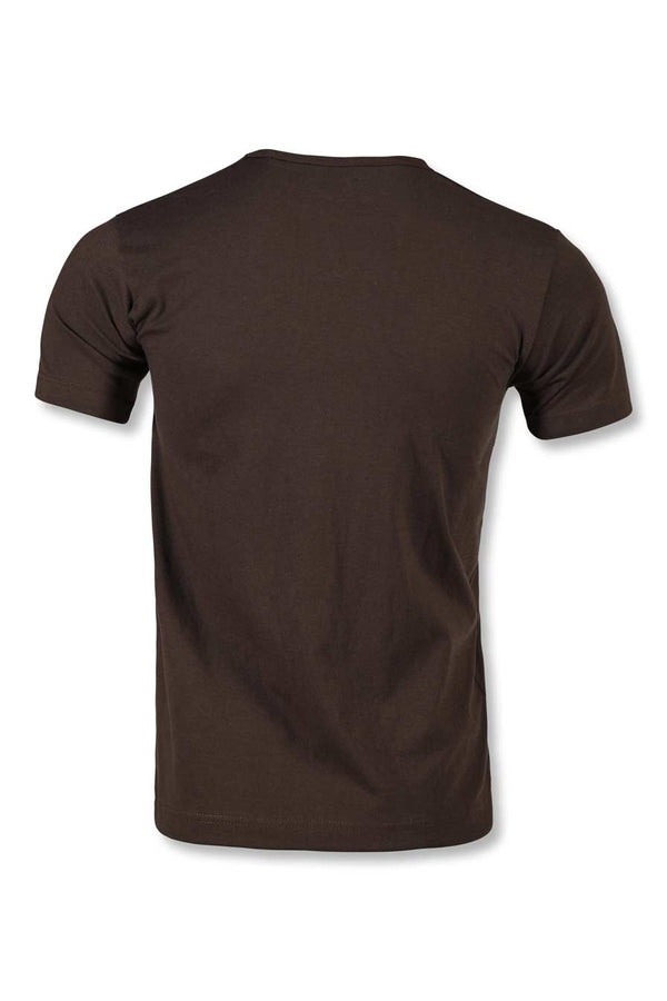 CLOUDY SHORT-SLEEVE T-SHIRT (BROWN)