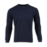 CLOUDY LONG-SLEEVE WITH CUFFS (NAVY-BLUE)