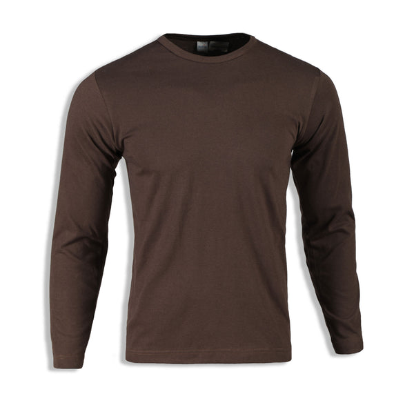 CLOUDY LONG-SLEEVE  (BROWN)