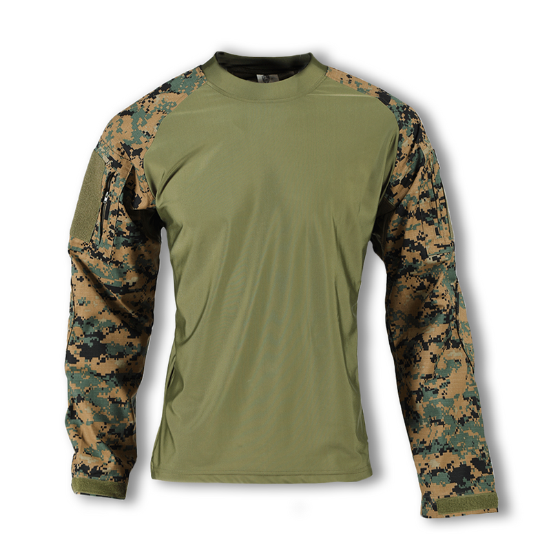 TACTICAL MICROFIBER SHIRT (DIGITAL WOODLAND)