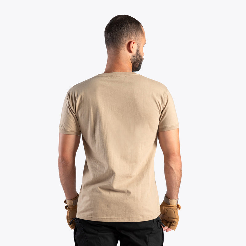 MARVELLOUS HALF-SLEEVE T-SHIRT(BEIGE)