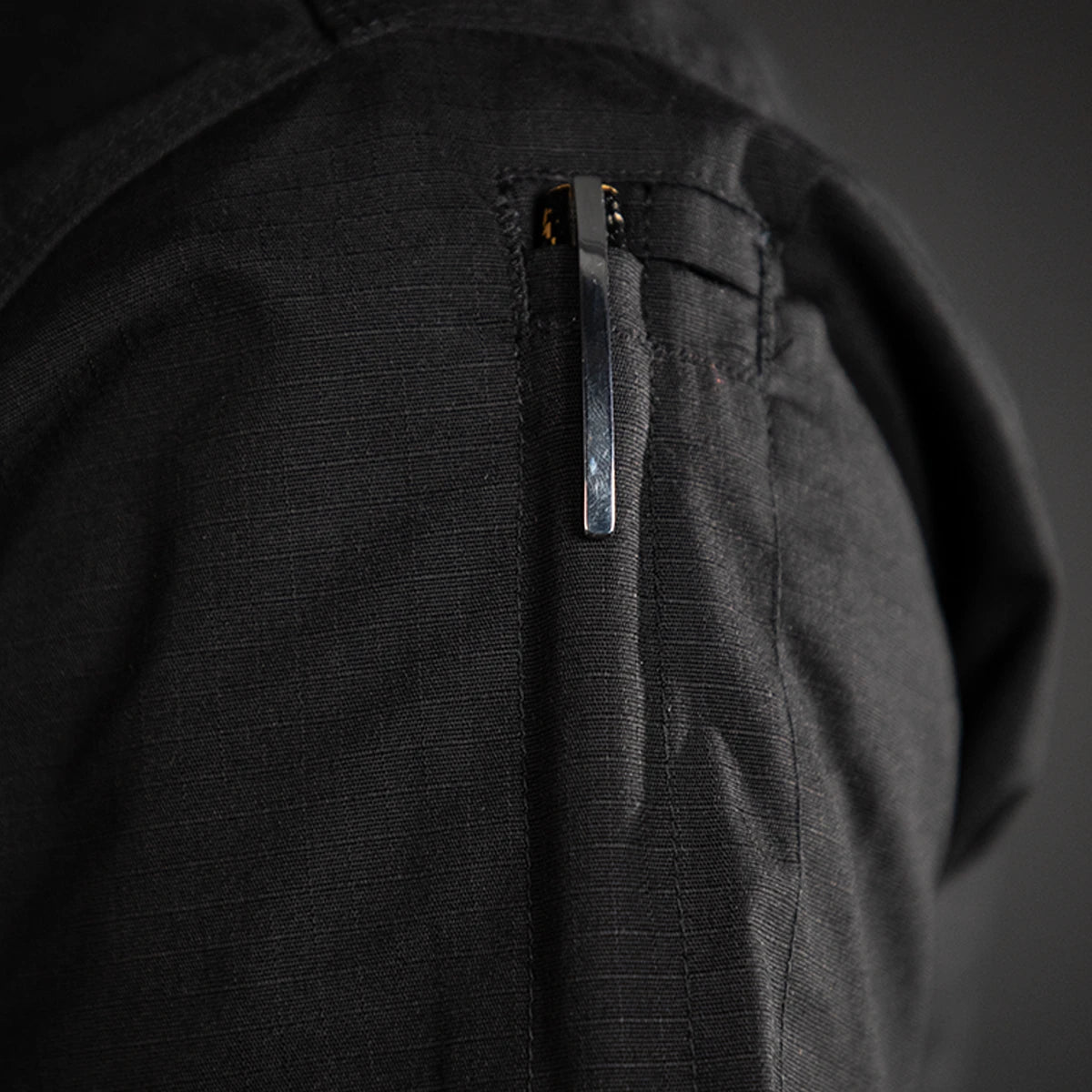 Men Tactical Shirt Short Sleeve (Black)