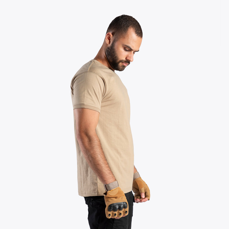 MARVELLOUS HALF-SLEEVE T-SHIRT(BEIGE)