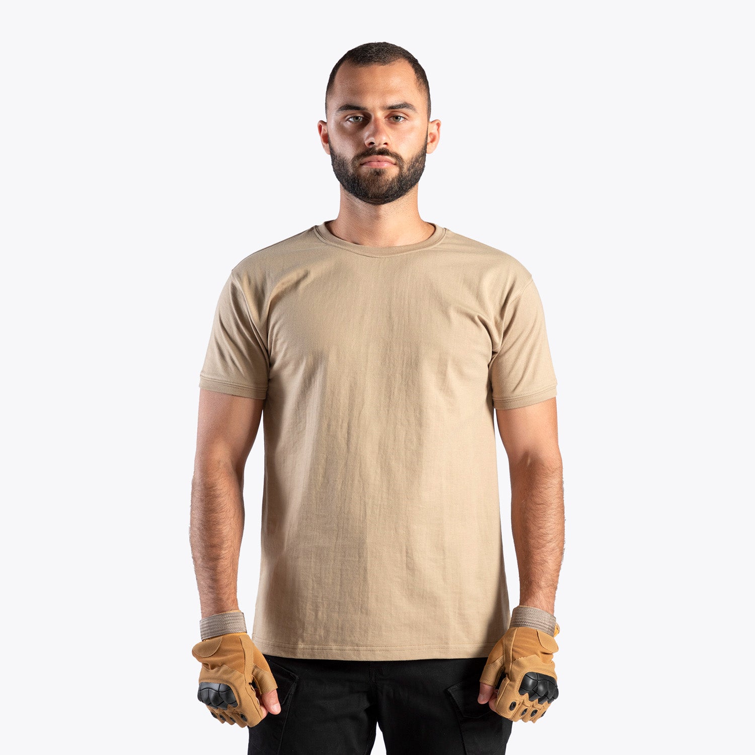 MARVELLOUS HALF-SLEEVE T-SHIRT(BEIGE)