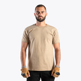 MARVELLOUS HALF-SLEEVE T-SHIRT(BEIGE)