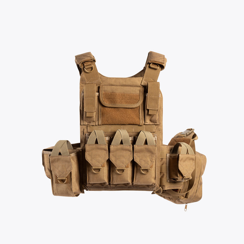 M16 Mag Pouches Vest (COYOTE)