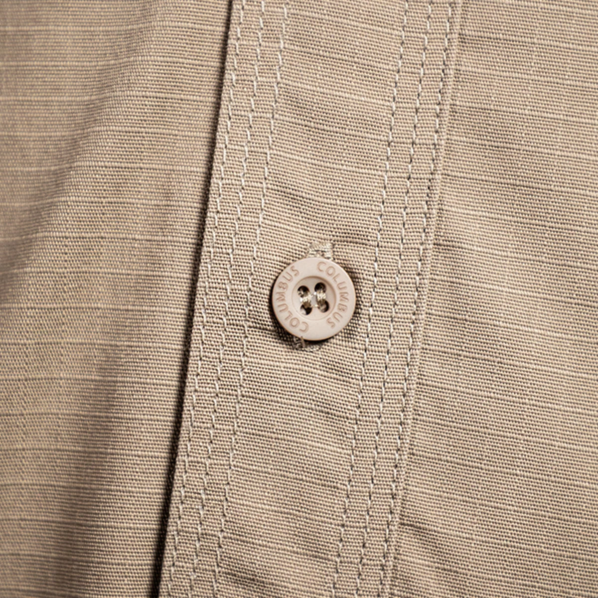Men Tactical Shirt Short Sleeve (Beige)