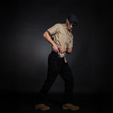 Men Tactical Shirt Short Sleeve (Beige)