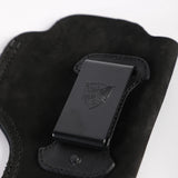 جراب جلوك شامواه أسود مفتوح