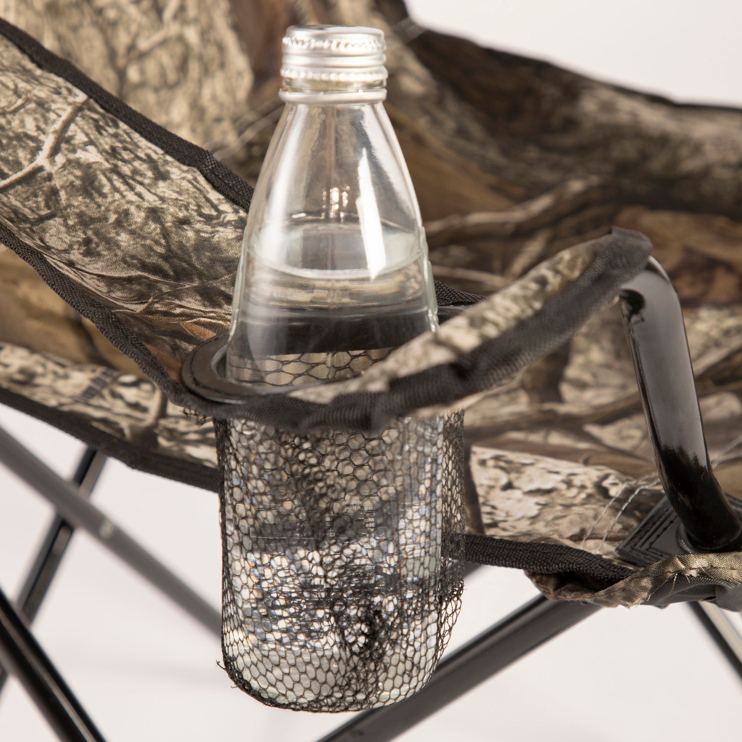 Foldable Camo Chair With Armrest