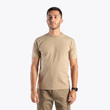 CLASSIC SINGLE TEE T-SHIRT (BEIGE)