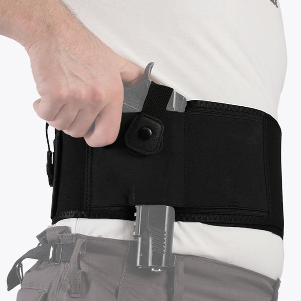 ELASTIC WAIST HOLSTER(BLACK)