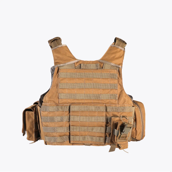 COMMANDER'S WIRE SHIELD VEST (COYOTE)