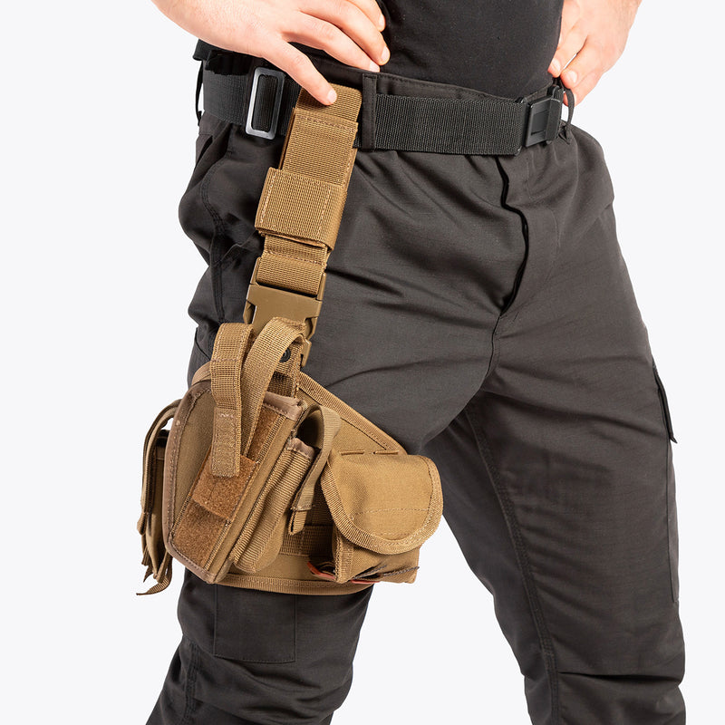 TACTICAL TRIPLE GEAR HOLSTER (BEIGE)