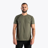 CLOUDY SHORT-SLEEVE T-SHIRT (OLIVE)