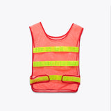 VEST WITH MESH(ORANGE)