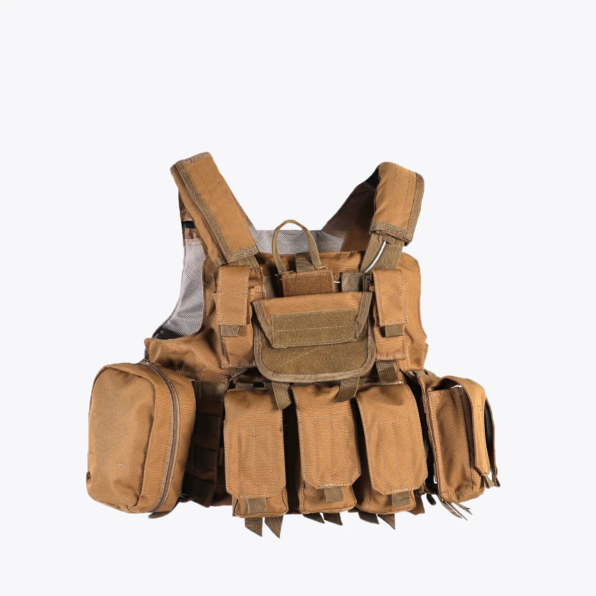 COMMANDER'S WIRE SHIELD VEST (COYOTE)