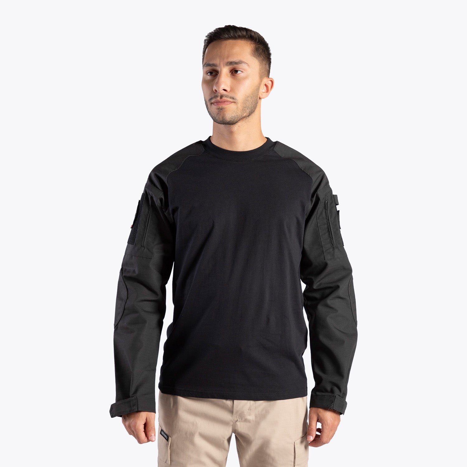 شيرت تكتيكي قوي (أسود)