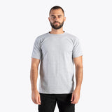 PERFORMANCE T-SHIRT COTTON HALF-SLEEVE (GREY)