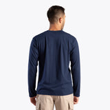 CLOUDY LONG-SLEEVE (NAVY-BLUE)
