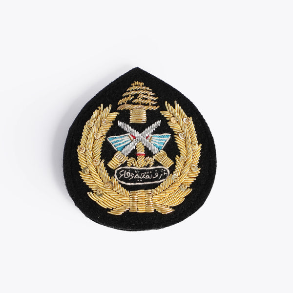 BERET INSIGNIA MILITARY REEDED()