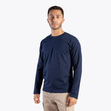 CLOUDY LONG-SLEEVE (NAVY-BLUE)