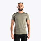 SHORT-SLEEVE MESH T-SHIRT (OLIVE)
