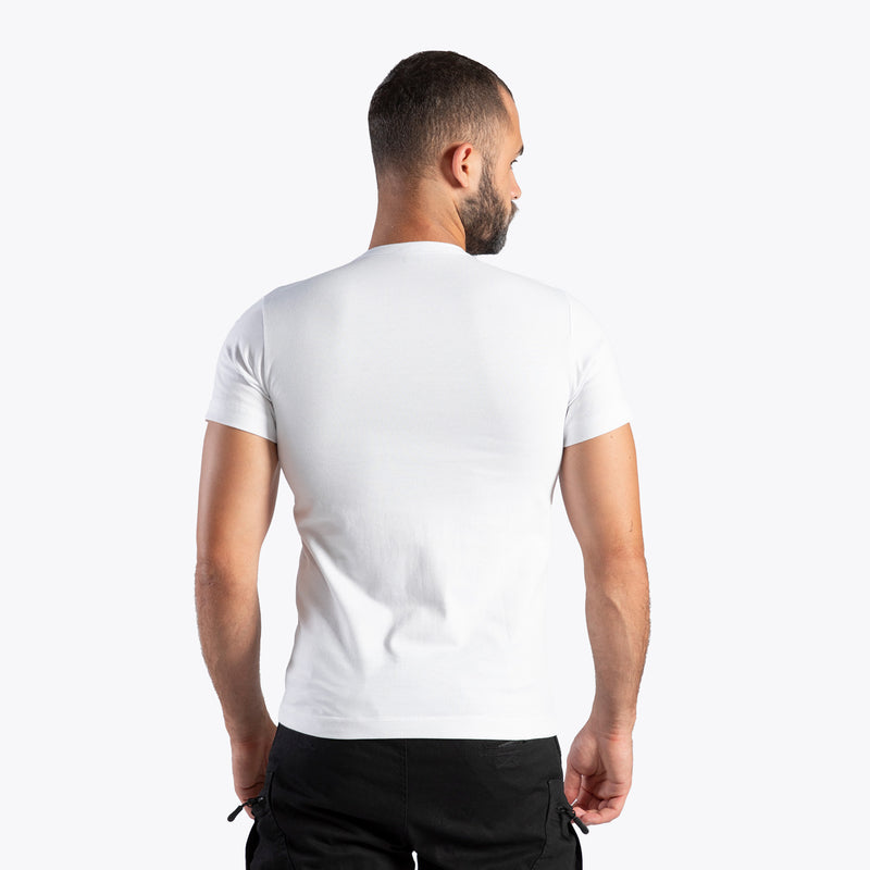 CLOUDY SHORT-SLEEVE T-SHIRT (WHITE)