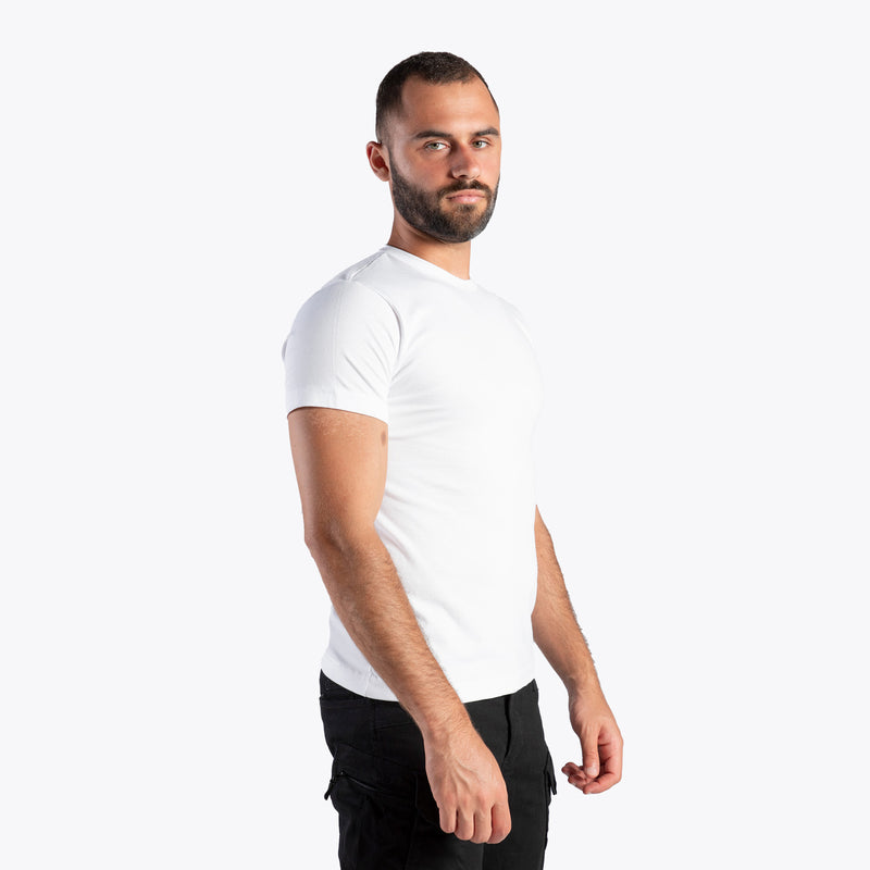 CLOUDY SHORT-SLEEVE T-SHIRT (WHITE)