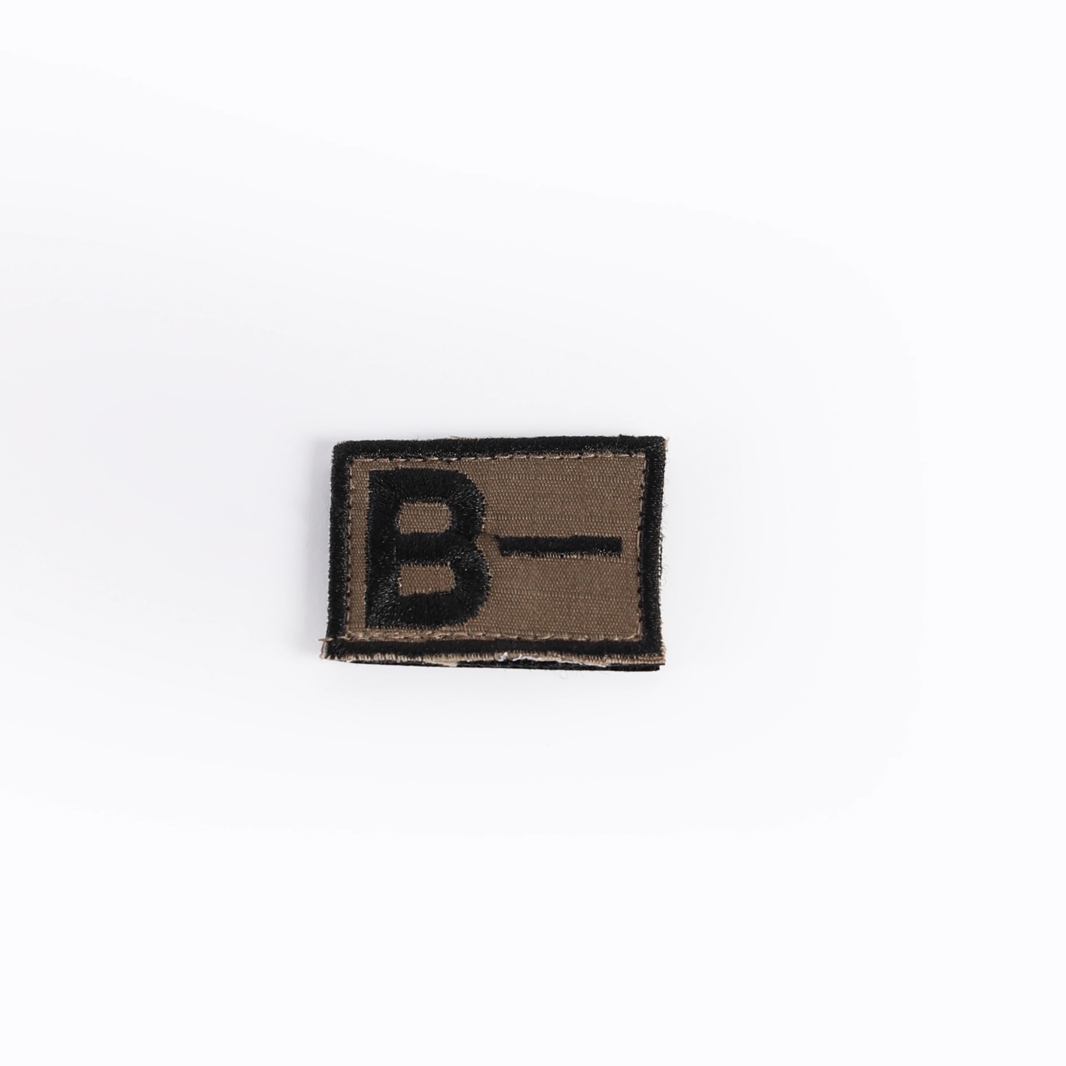 Blood Type Badge B- (Khaki)