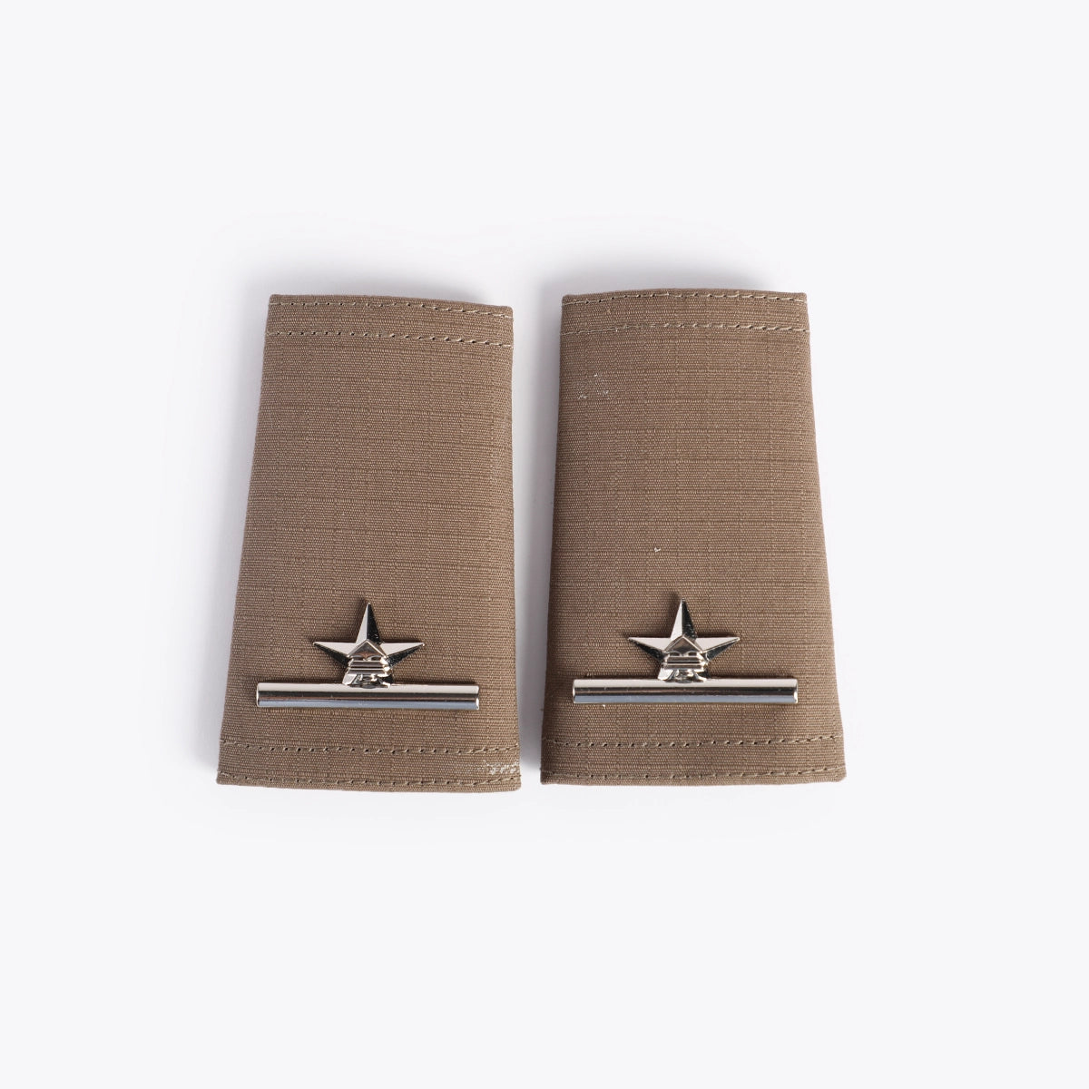 Warrant Officer Rank Steel Badge (Khaki)