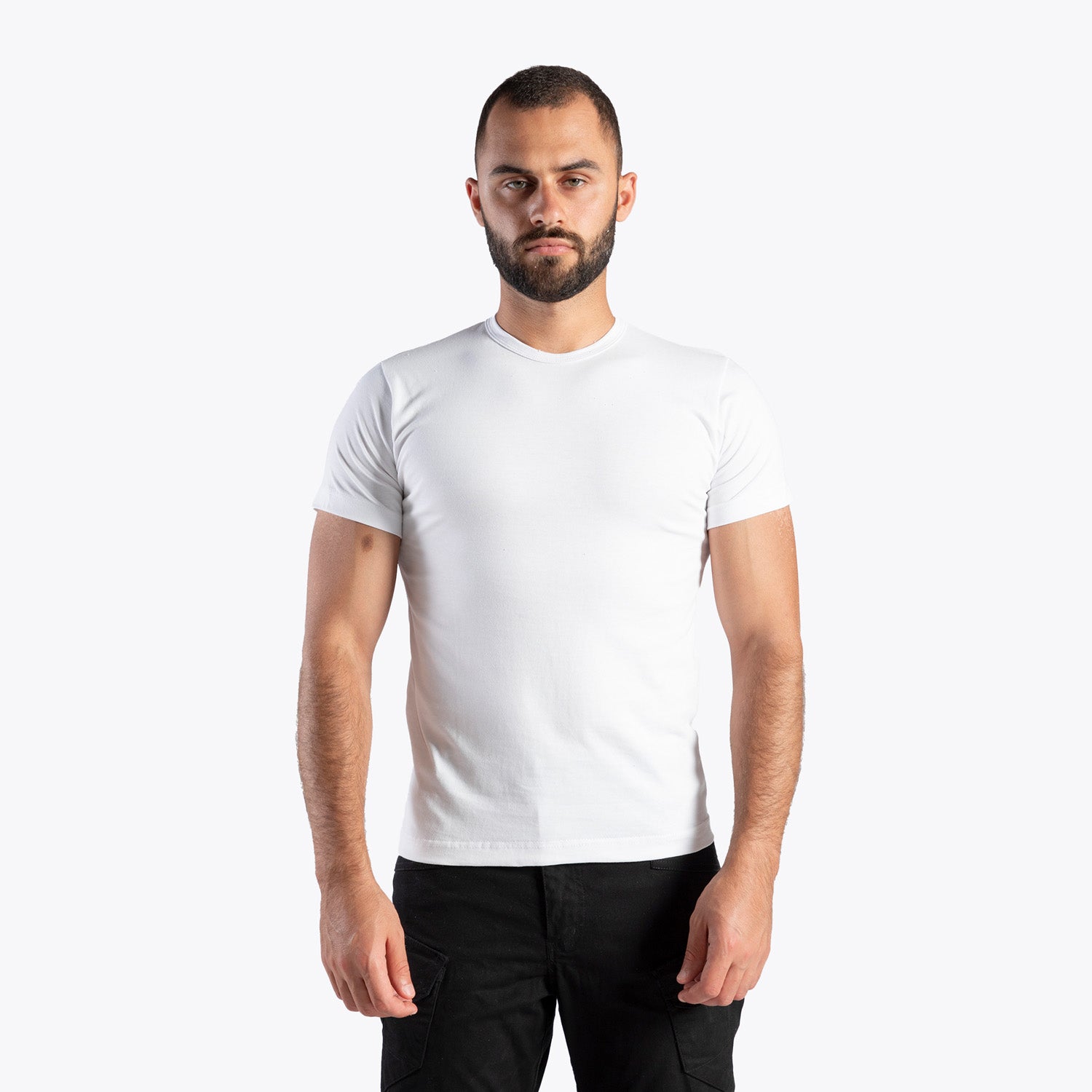 CLOUDY SHORT-SLEEVE T-SHIRT (WHITE)
