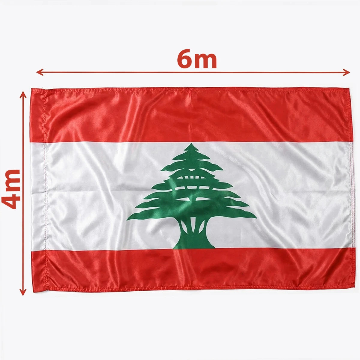 علم لبنان (600×400 سم)