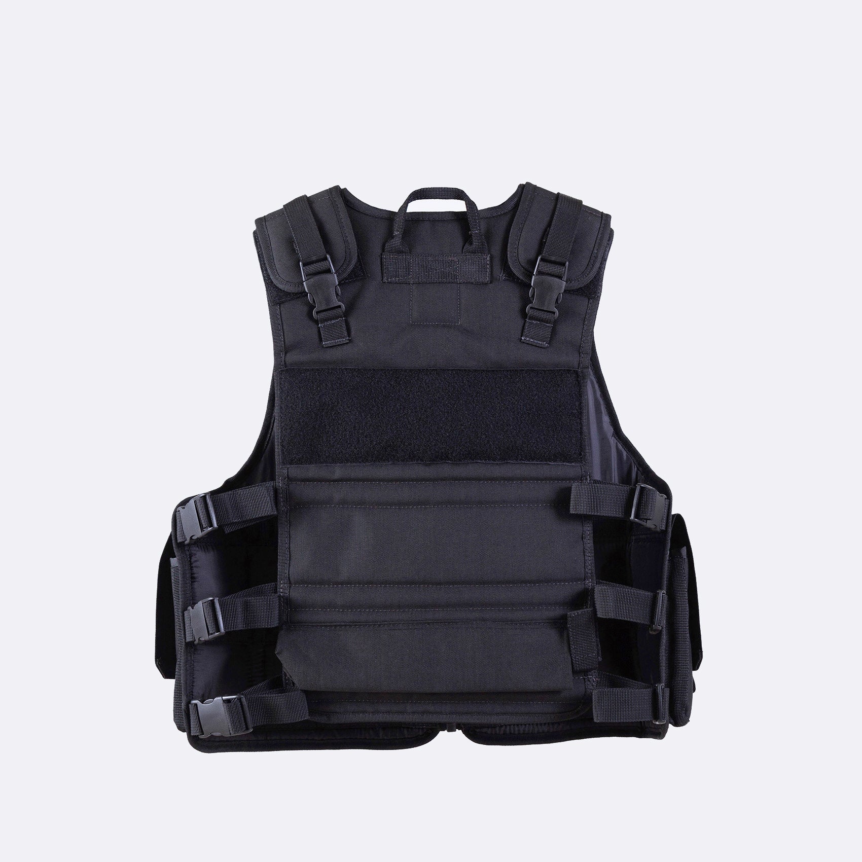 SWAT AK-47 CORDURA VEST WITH PISTOL  (BLACK)