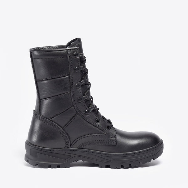 APPOLO FULL LEATHER BLACK BOOT(BLACK)