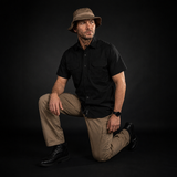 Men Tactical Shirt Short Sleeve (Black)