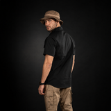 Men Tactical Shirt Short Sleeve (Black)