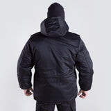 TWILL FIELD JACKET (BLACK)