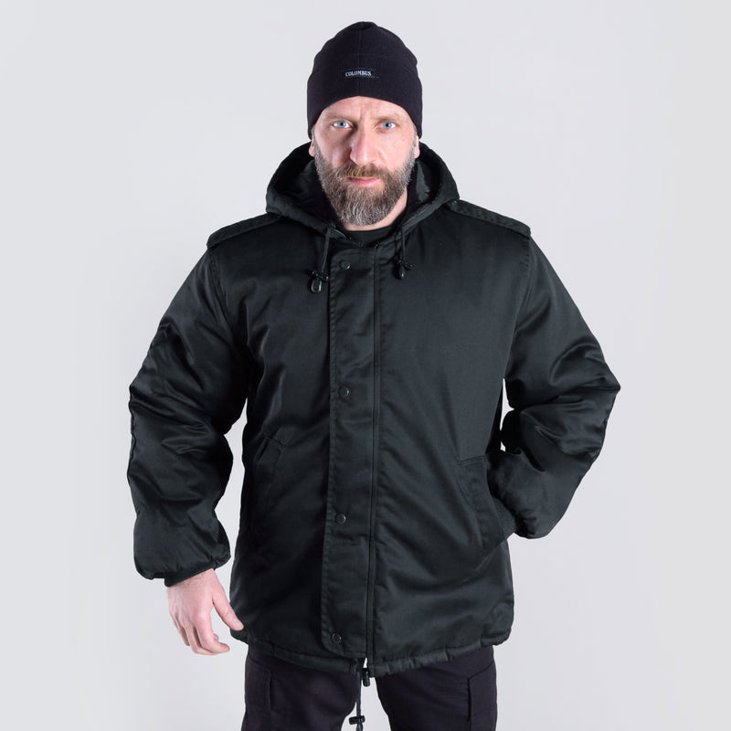 TWILL FIELD WATERPROOF JACKET (BLACK)