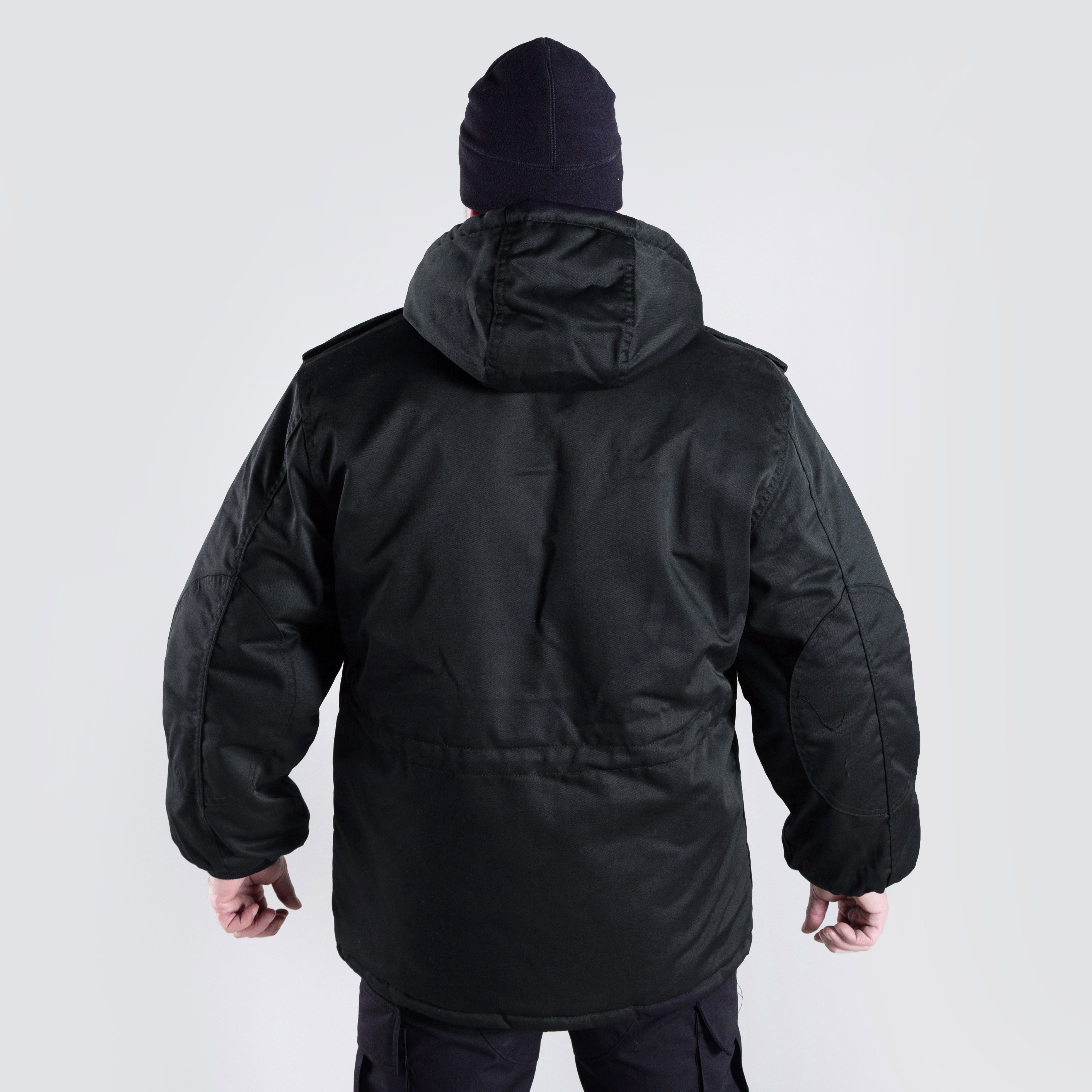 TWILL FIELD WATERPROOF JACKET (BLACK)