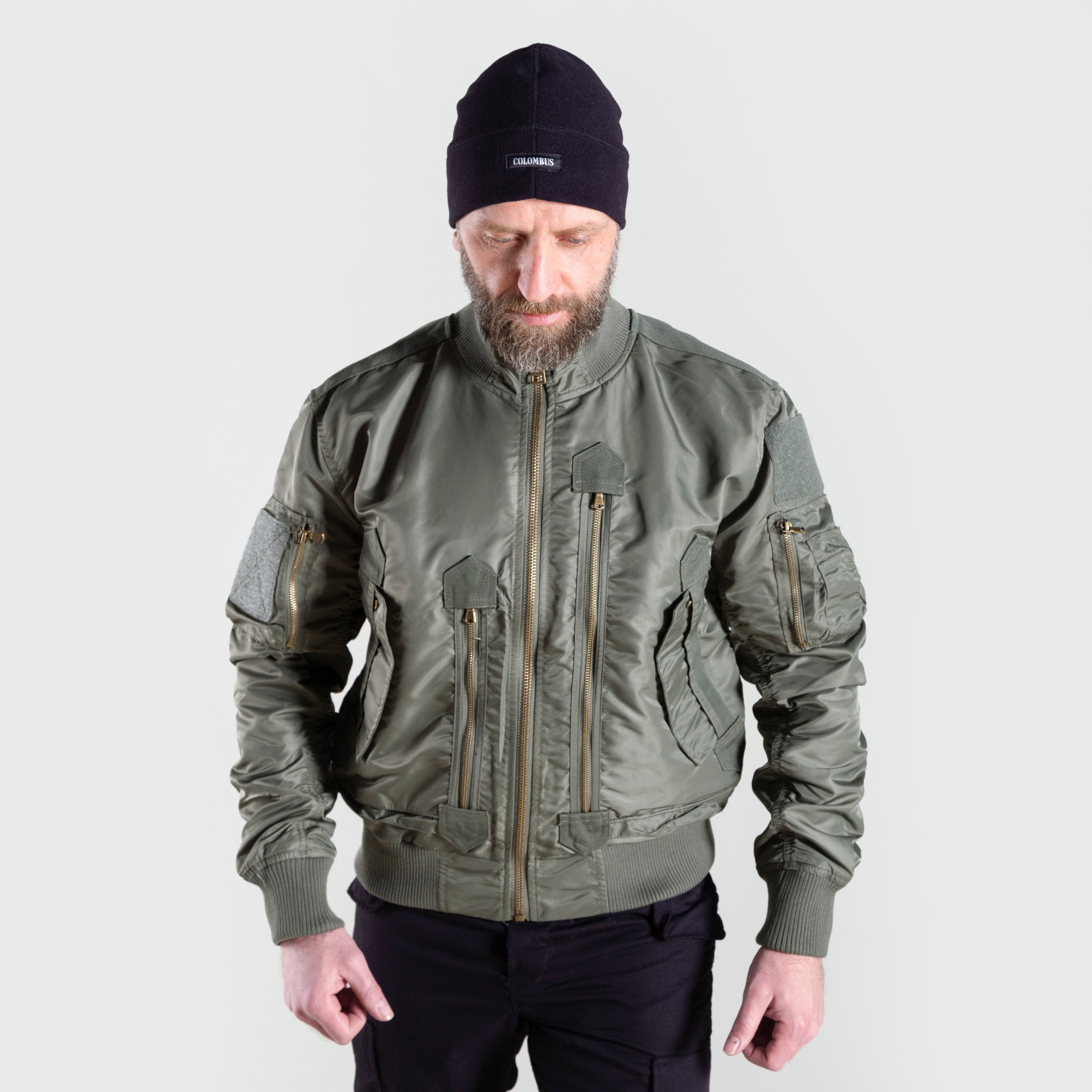 TACTICAL FLIGHT JACKET (OLIVE)