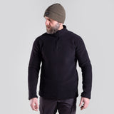 SHADOW OPS ZIP-UP PULLOVER (BLACK)