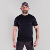 CLOUDY SHORT-SLEEVE T-SHIRT (BLACK)